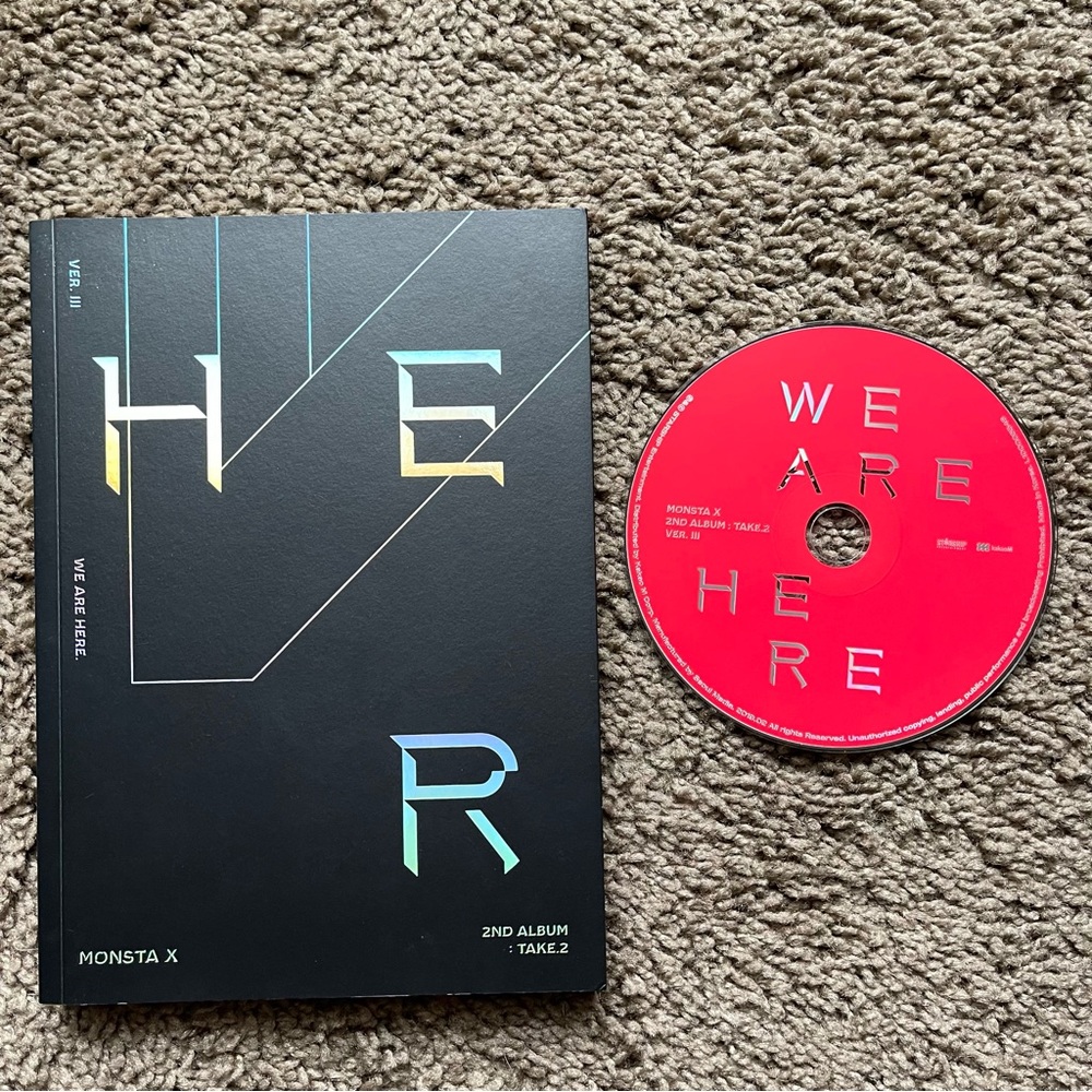 Monsta X 2ND ALBUM: TAKE 2 We Are Here Ver III